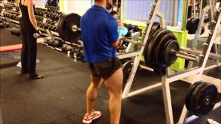 Zerker squat 3x 150kg