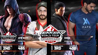 Atif Butt vs Khan - TEKKEN World Tour 2022 Pakistan Regional Finals Top 8 - Pool B