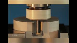 Internal thread milling process #milling