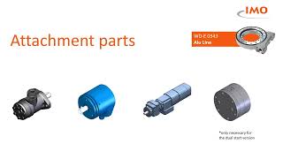 Anbauteile für die WD-E Alu Line - Attachment parts of the WD-E Alu Line