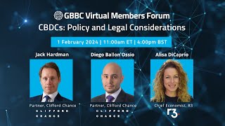 "CBDCs: Policy and Legal Considerations" with Clifford Chance and R3