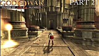 God Of War Chains Of Olympus: PPSSPP Gameplay Part -21 (No Commentary)