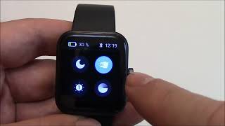 How To Activate And Deactivate The Wake Gesture On A Tozo S1 Smartwatch