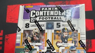 Panini Contenders 2022 FootBall Opening From Walmart.