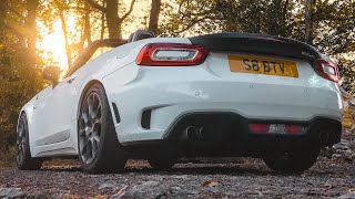 Saying Goodbye To My Abarth 124 Spider! Last drive  *Insta360 One X2*