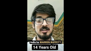 Warren Buffet of India!