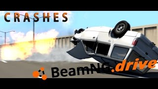 BeamNG Drive - Spectacular Crashes and Smashes #5