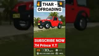 Thar offroading | bus simulator indonesia | |bussid mod| mod link in description #shorts