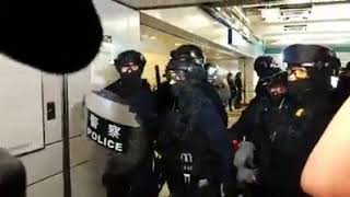 20190727 眾新聞 狗衝入元朗站 (轉載) hong kong protest, terrorist attack at Railway Station