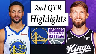 Sacramento Kings vs. Golden State Warriors Full Highlights 2nd QTR | Oct 18 | 2023 NBA Preseason