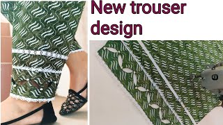 New trouser/pant pilazzo design in trending #trouserdesigns #pantdesigns #viraltrouser #sewing #diy