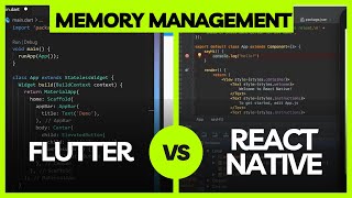 Memory Management: Flutter vs. React Native Explained