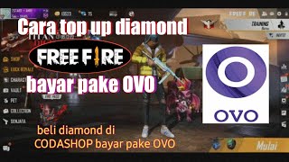 Cara top up diamond Free Fire via ovo