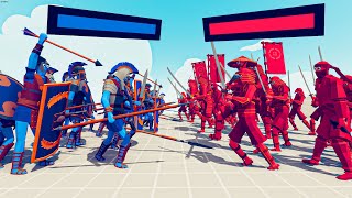 DYNASTY TEAM vs GREEK TEAM | TABS Totally Accurate Battle Simulator