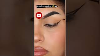 Eyeliner lagane ka tarika#eyeliner#divyawithbeauty #ytshort