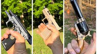 G19, PSA Rock 5.7, Rost Martin RM1C, Ruger Max9, I.C.A ￼Dakota 45 Colt #2024 #mix #fyp #viral #short