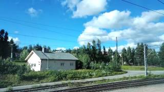 Intercity 413 arrives to Rovaniemi / Intercity 413 saapuu Rovaniemelle