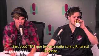 5SOS's Luke & Calum 60 Second Question Blitz Legendado (PT-BR)