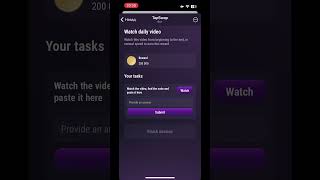 TapSwap коды из видео #tapswap #tapswapvideocode