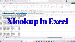 Xlookup in excel | Excel tutorials in Hindi | Excel for beginners