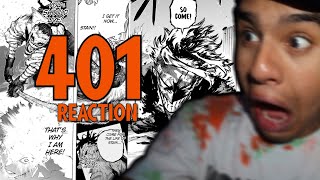 MY HERO ACADEMIA CHAPTER 401 REACTION!