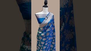 Pure khaddi Georgette saree #sanjanacreation#saree #yt #ytshort