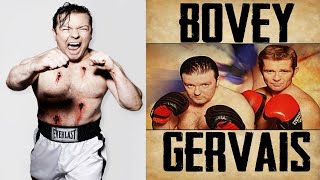 Karl Pilkington and Steve Merchant discuss Ricky Gervais' boxing career