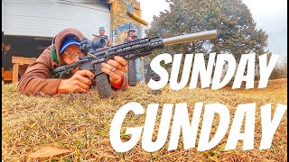 Sunday Gunday - Tannerite tree removal, guns, trucks, Polaris, etc.