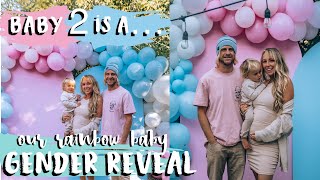 BABY 2 is a......GENDER REVEAL for our rainbow baby