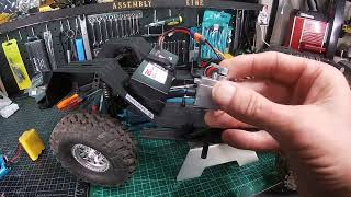 AXIAL JEEP RUBICON DIG BRAKE STUCK DIANOSIS