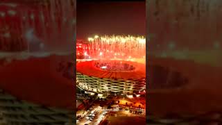 #Part2 Show fireworks in the stadium of Basra, Iraq