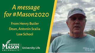 Henry Butler's Congratulations to Mason Class of 2020