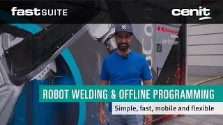 Robot welding & Offline Programming - Simple, fast, mobile and flexible