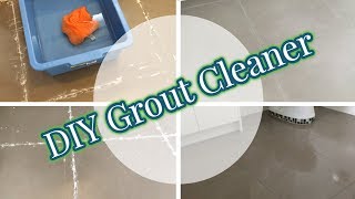 The BEST way to clean grout