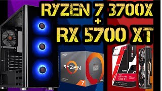 AMD RYZEN 7 3700X + RX 5700 XT // (Armando mi primer PC Gaming)