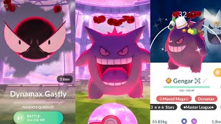 World First Ever Dynamax Gastly Raid in #pokemongo