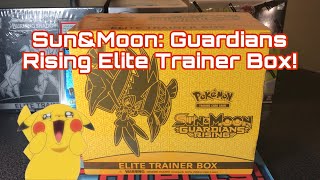 Sun&Moon: Guardians Rising Elite Trainer Box!!