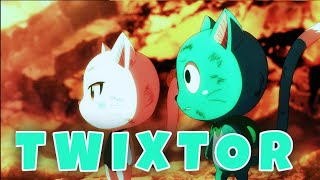 Happy, Charlie twixtor clips (Fairy Tail 100 yq episode 6)