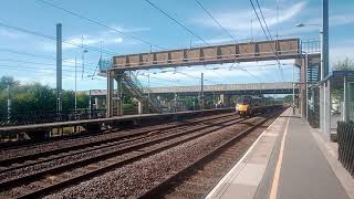 A Grand Central Class 180 Screams Past Arlesey