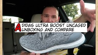 Adidas Ultra Boost Uncaged - Unboxing and Comparison