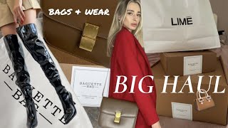 HAUL/ РАСПАКОВКА МОДНЫХ ВЕЩЕЙ/WILDBERRIES,ZARINA,LIME/СУМКИ/ОБУВЬ