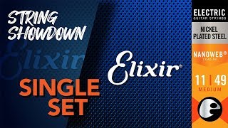 Guitar String Showdown: Single Set | Elixir Electric Guitar Strings (just for fun)