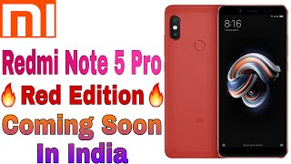 Redmi Note 5 Pro Red Color Edition || First Look and Overview || AS Talent Zone