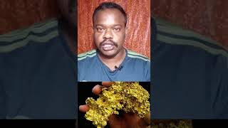 தங்க கட்டிகள் Gold nuggets உருவாகும் விதம் #shorts #shortvideo