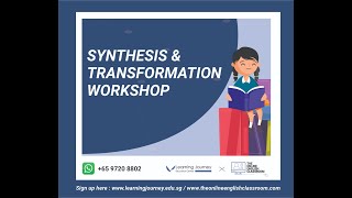 Super Writers™ English paper two Synthesis and Transformation Best Online English Tuition Singapore