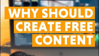 ￼Why to create free content on social media?