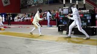 Doha 2012: TRAGER (ITA) vs. Jon WILLIS (GBR)