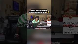 iShowspeed Reaction To Ronaldo Surpassing Him On Youtube