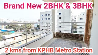 Brand New 2bhk & 3bhk Flats for sale in Kukatpally || HMDA & Rera Approved || Near Metro Station