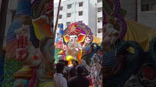 Ganpati Bappa Morya l Dhoolpet Ganesh Transporting 2023 #dhoolpetofficial #shorts